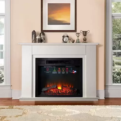 Каминокомплект Interflame Blanc под очаг Antares 31 LED FX QZ