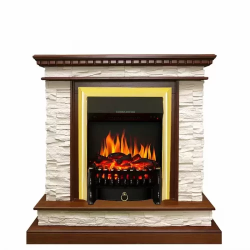 Каминокомплект Royal Flame Calgary с очагом Fobos FX Brass