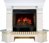 Каминокомплект Royal Flame Pierre Luxe сланец белый угловой c очагом Dioramic 25 FX