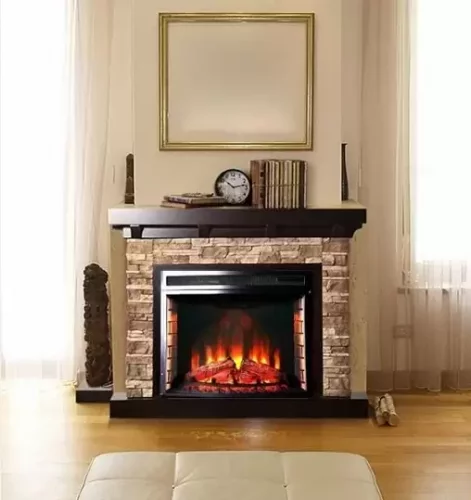 Каминокомплект Interflame Flagstone под очаг Panoramic 28 LED FX