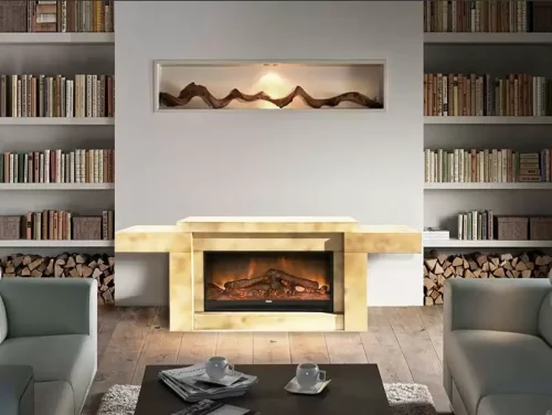 Каминокомплект Glenrich Европа Крем Premier S86 Мрамор Крем