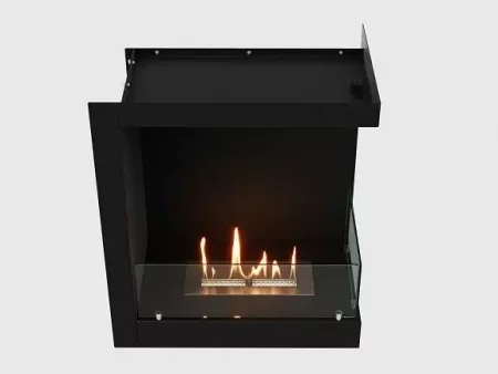 Встроенный биокамин Lux Fire Угловой 555 М