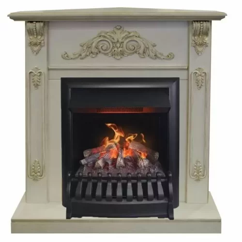 Каминокомплект RealFlame Anita corner STD/EUG WTG с очагом 3D Oregan