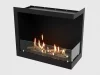 Встроенный биокамин Lux Fire Угловой 755 М