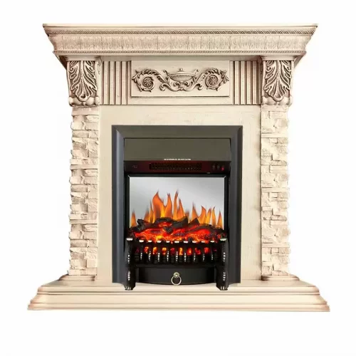 Каминокомплект Royal Flame Luxemburg с очагом Fobos FX M Black