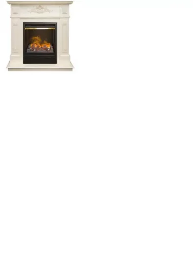 Каминокомплект RealFlame Lilian STD/EUG WT с очагом 3D Olympic