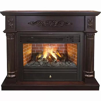 Каминокомплект RealFlame Silvia 26 AO с очагом 3D Novara