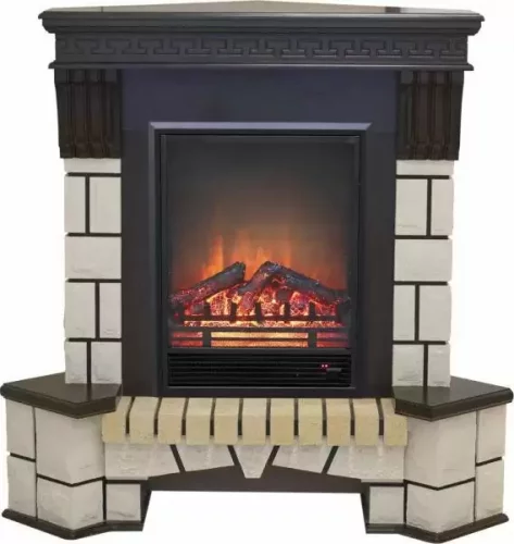 Каминокомплект RealFlame Stone Corner new STD/EUG AO (DN) с очагом Eugene