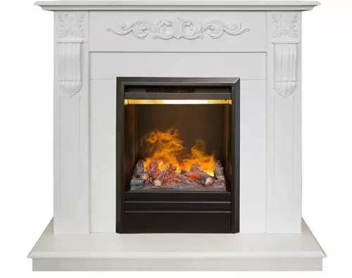 Каминокомплект RealFlame Dominica STD/EUG WT с очагом 3D Olympic