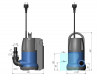 Дренажный насос Unipump SUB 407 P