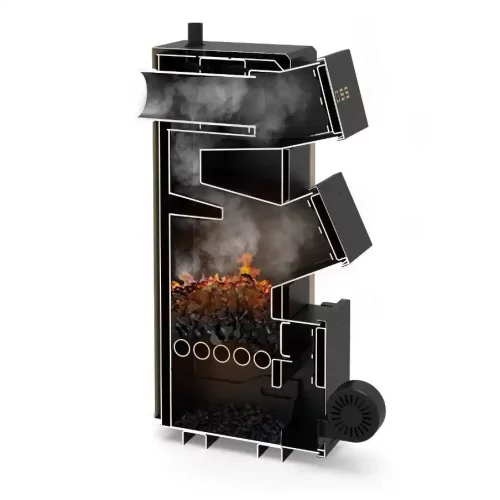 Напольный твердотопливный котел Koloss Start Plus 50