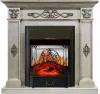 Каминокомплект Royal Flame Derby old silver с очагом Majestic FX M Black