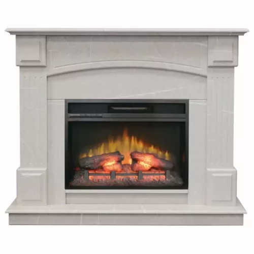 Каминокомплект RealFlame Carolina 25.5/24 WT F714 с очагом Eridan 24