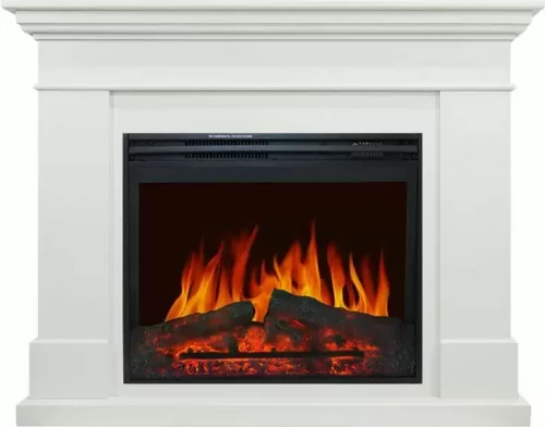Каминокомплект Royal Flame California белый с очагом Jupiter FX New