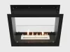 Встроенный биокамин Lux Fire Сквозной 810 М ВБКС-810М