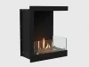 Встроенный биокамин Lux Fire Угловой 555 М