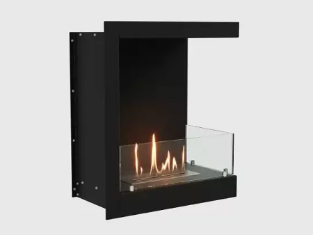 Встроенный биокамин Lux Fire Угловой 555 М