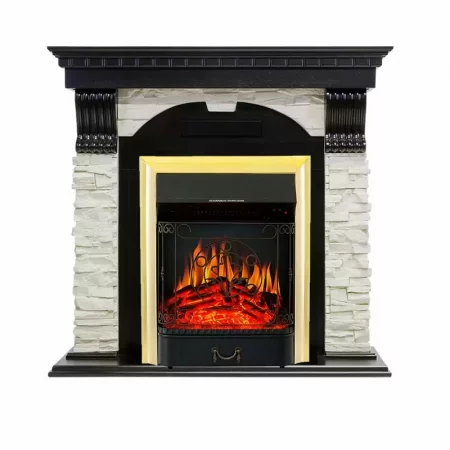 Каминокомплект Royal Flame Dublin с очагом Majestic FX Brass