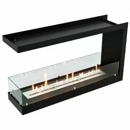 Встроенный биокамин Lux Fire Торцевой 1155 М