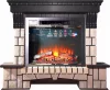 Каминокомплект Interflame Экстер венге с очагом Sirius 30 LED FX Brass