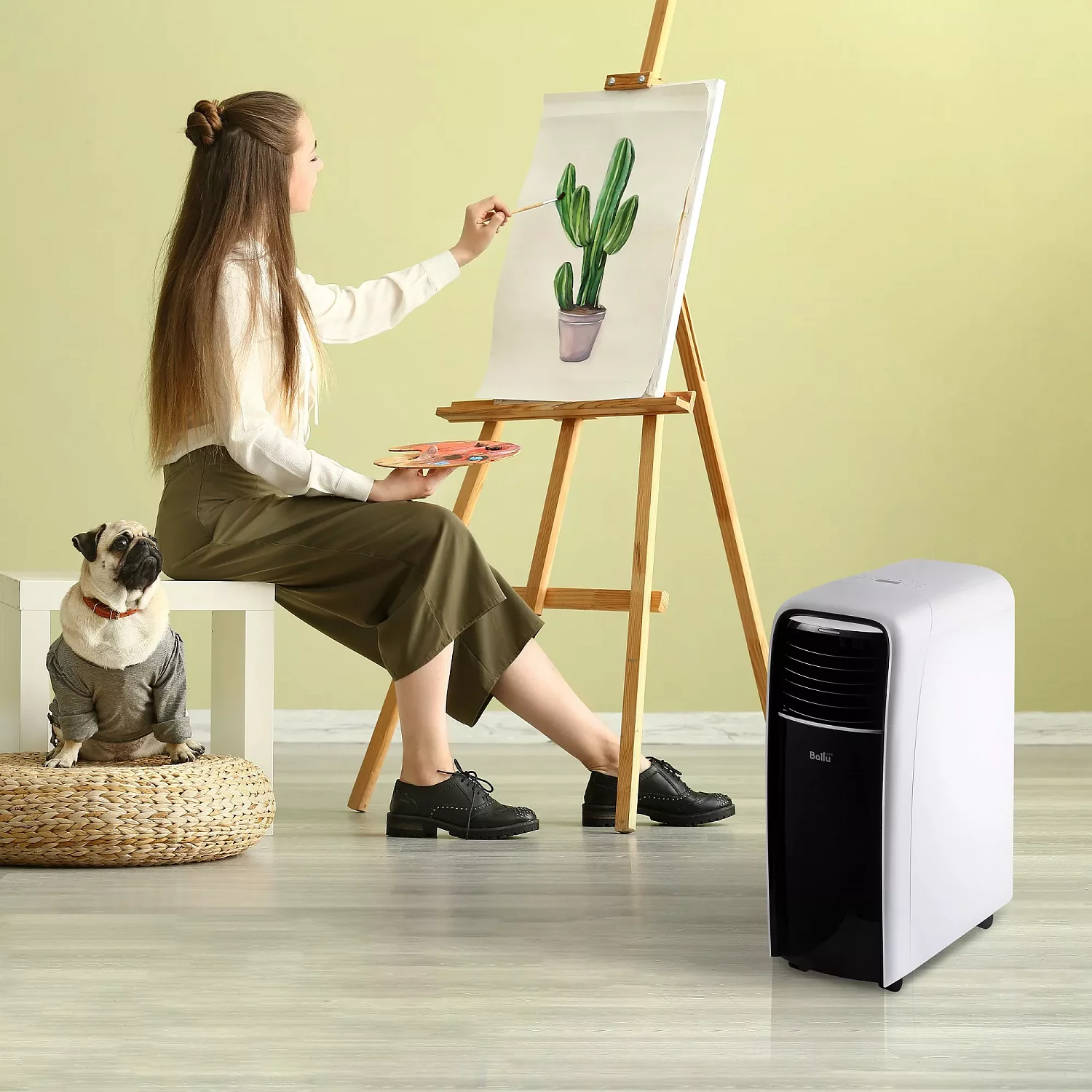 Мобильный кондиционер Ballu BPAC-12 CD Smart Design