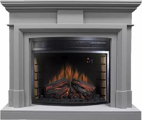 Каминокомплект Royal Flame Coventry серый с очагом Dioramic 28 LED FX