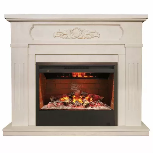 Каминокомплект RealFlame Malta 25,5/26 WT с очагом 3D Helios 26