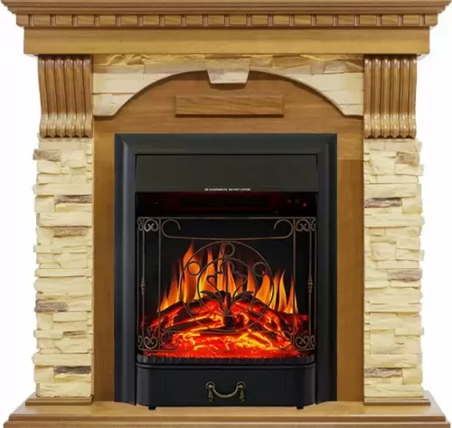 Каминокомплект Royal Flame Dublin с очагом Majestic FX Black