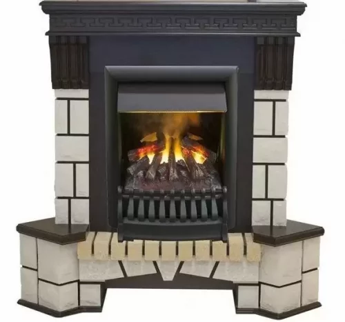 Каминокомплект RealFlame Stone new STD/EUG с очагом 3D Oregan