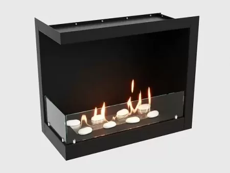 Встроенный биокамин Lux Fire Угловой 755 М