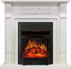 Каминокомплект Royal Flame Venice фактурный белый c очагом Majestic FX Black