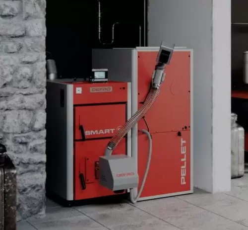 Напольный твердотопливный котел Defro Smart Ekopell 16