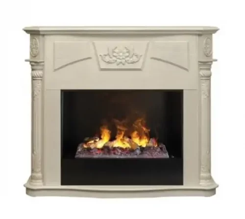 Каминокомплект RealFlame Sofia WT с очагом 3D Cassette 630/Black вставка