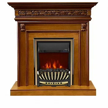 Каминокомплект Royal Flame Valletta c очагом Aspen Brass