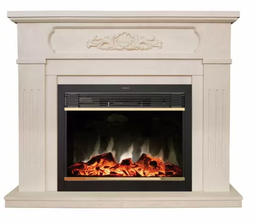 Каминокомплект RealFlame Malta 25,5/26 с очагом MoonBlaze LUX Brass